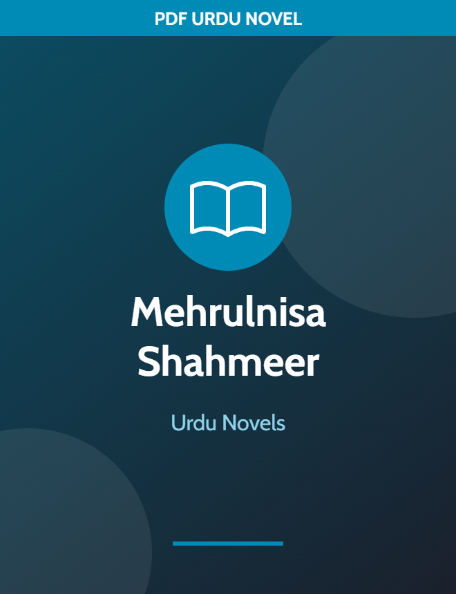 Best Urdu Novel Writers in Pakistan 14 Mehrulnisa Shahmeer Urdu novels
